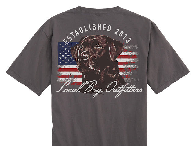 LBO PATRIOTIC PUP SS TEE