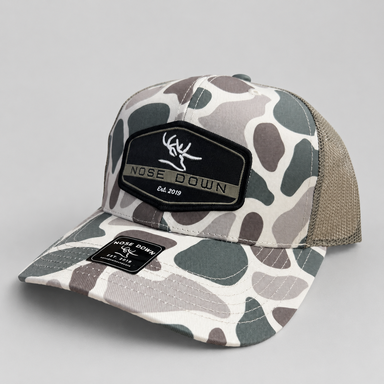 BLACK HEX WOVEN TRUCKER ODC