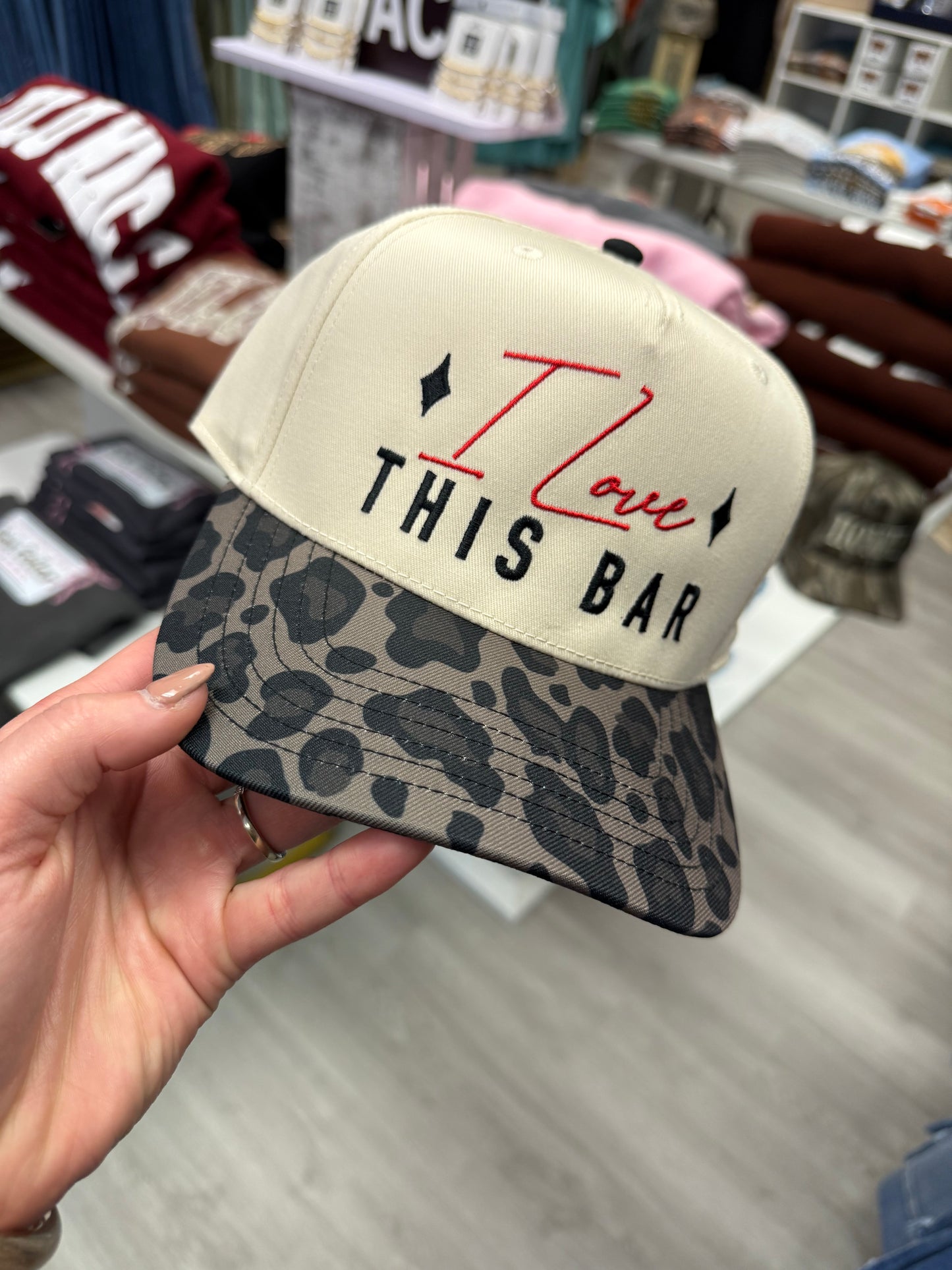 I LOVE THIS BAR HAT