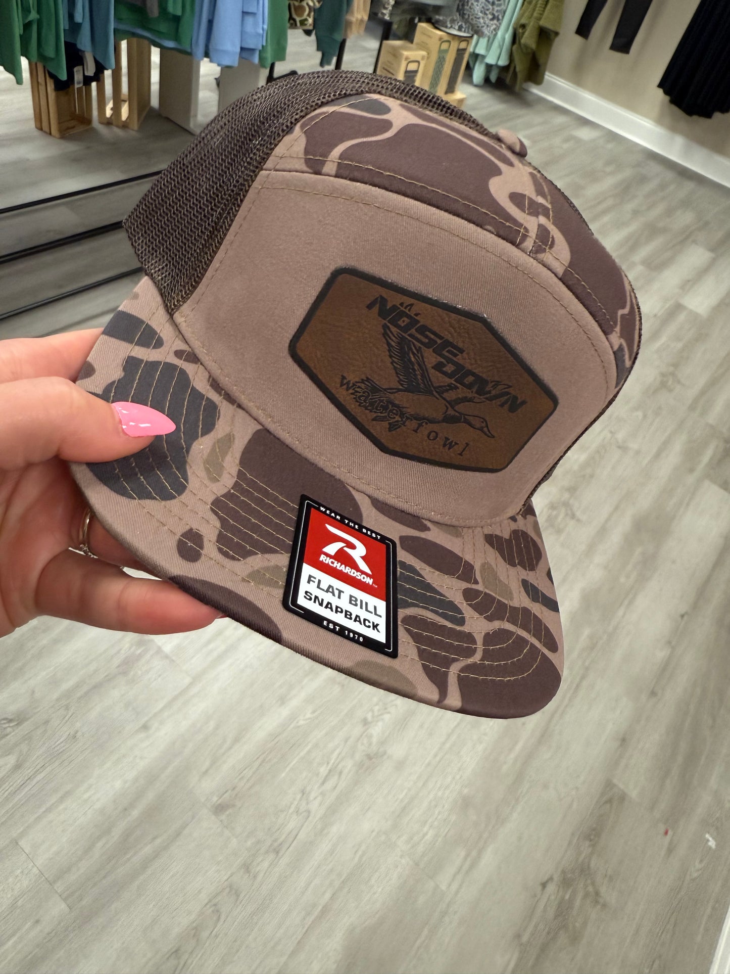 FLYING MALLARD 7 PANEL BDC HAT
