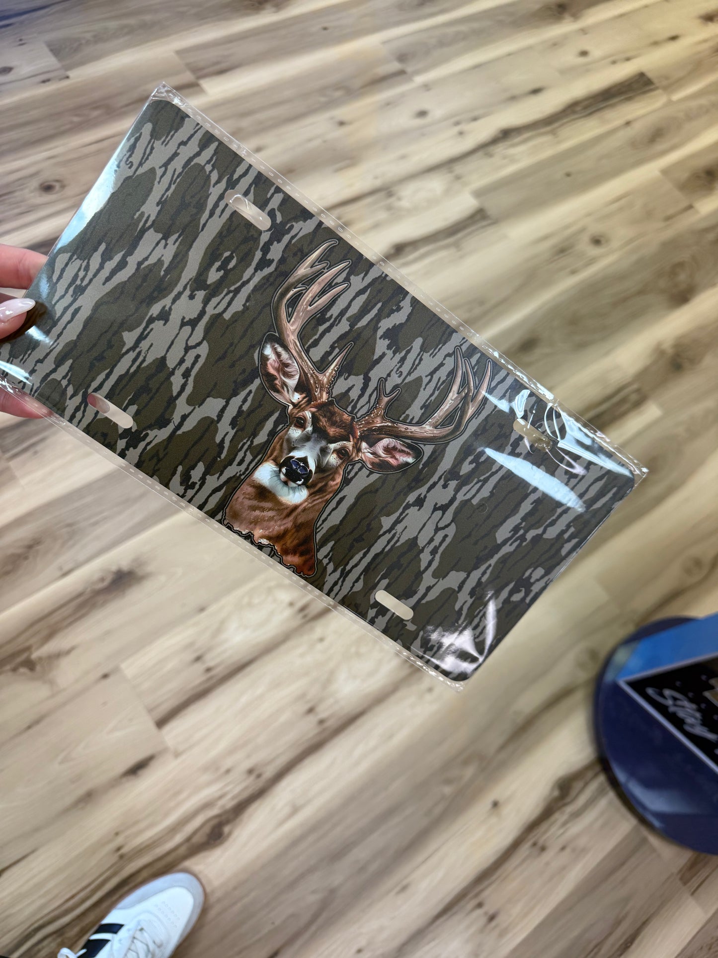 SS LICENSE PLATE DEER