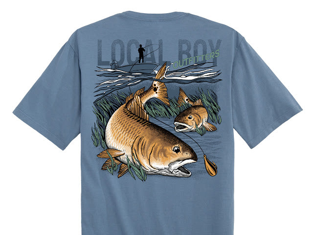 LBO REDFISH HOOK SS TEE