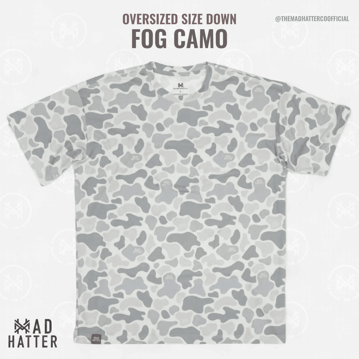 MAD HATTER BLANK CAMO FOG SHIRT