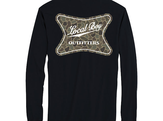 HIGH BADGE BRUSH LS TEE