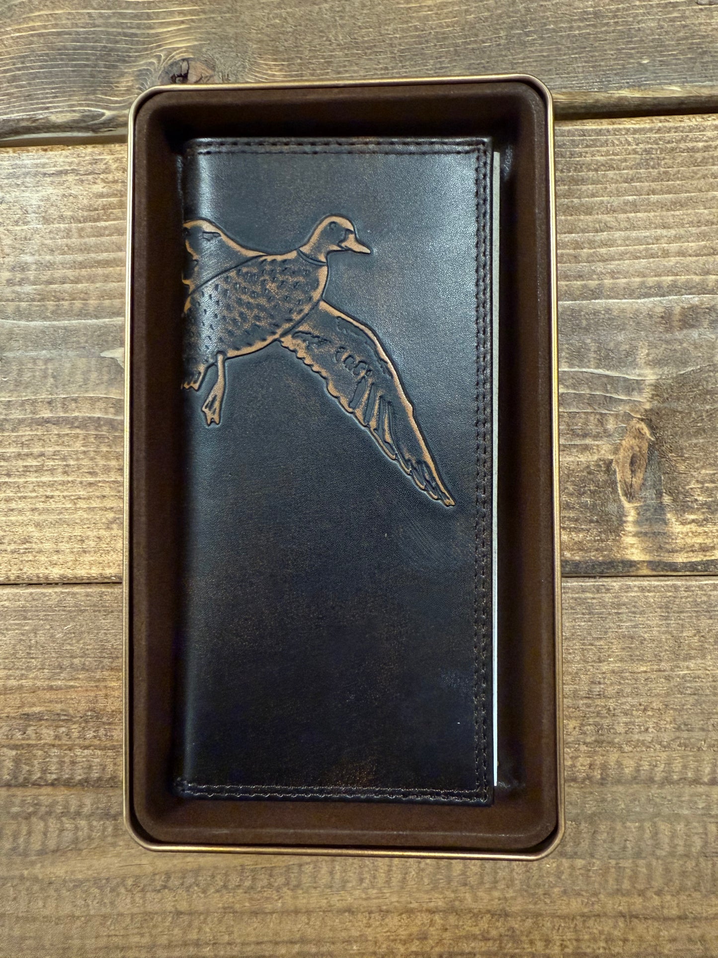 LEATHER DUCK WALLET