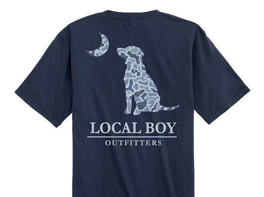 LBO LCF COBALT DOG & MOON SS TEE