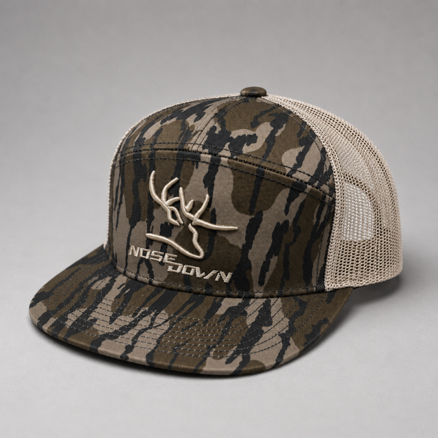 3D PUFF 7 PANEL MOSSY OAK BOTTOMLAND