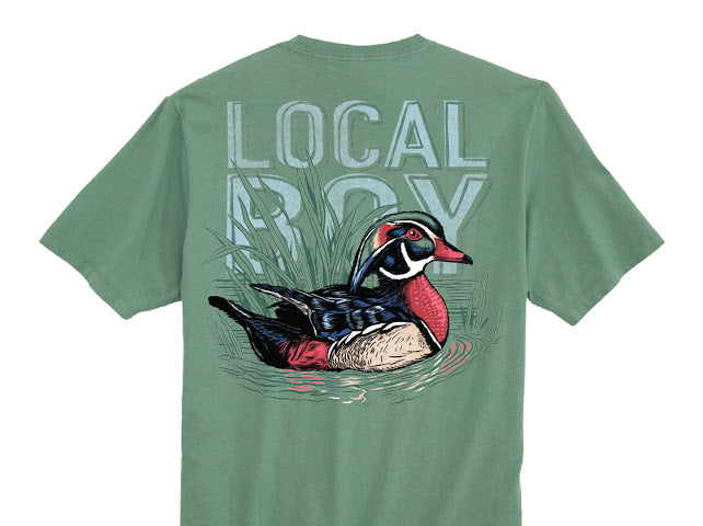 LB YOUTH WOOD DUCK SS TEE
