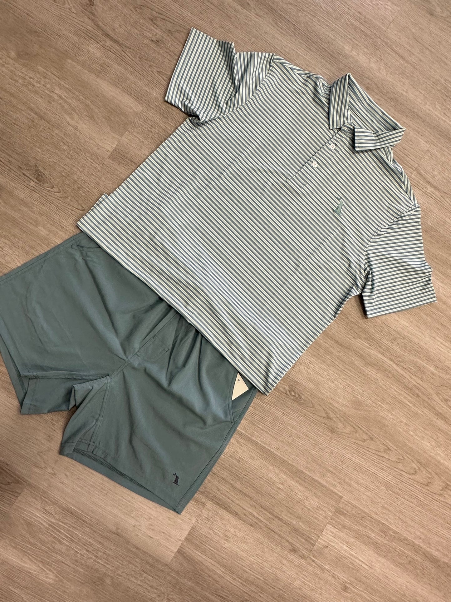 LOCAL BOY SURFSIDE POLO/OCEAN MINT