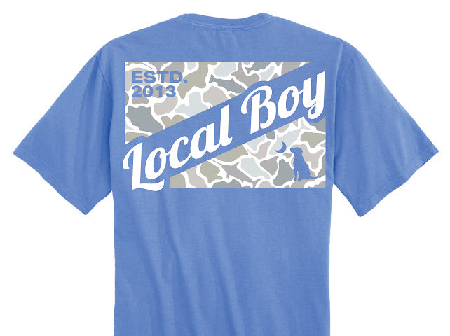 LBO CAMO FLAG SALTWATER SS TEE