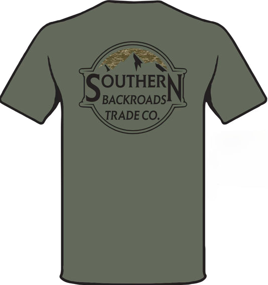 SBTC BOTTOMLAND CAMO BUSCH LIGHT TEE