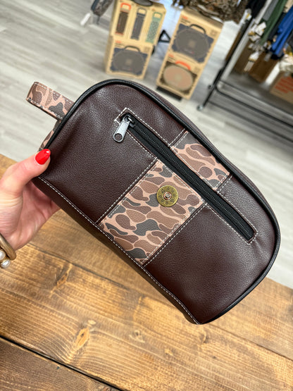 SHOT SHELL TOILETRY BAGS