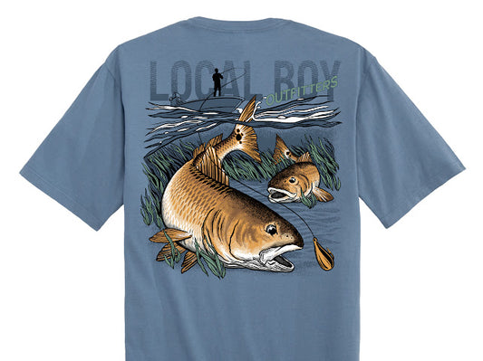 LBO REDFISH HOOK SS TEE
