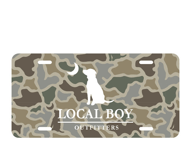 LOCAL BOY LICENSE PLATE SDM