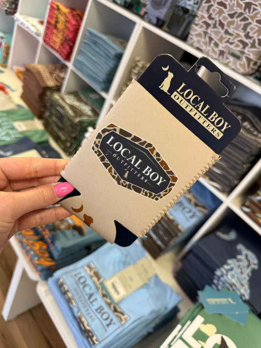 LOCAL BOY KOOZIE VINTAGE EMBLEM