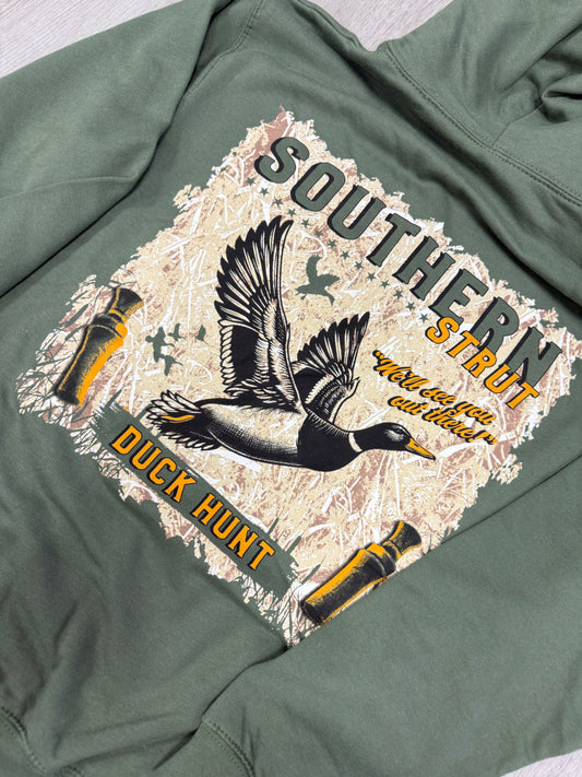 DUCK HUNT LABEL HOODIE