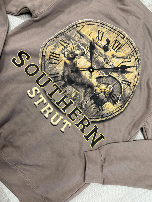 HUNTING AROUND THE CLOCK HOODIE
