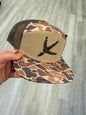 TURKEY TRACKS 7 PANEL HAT
