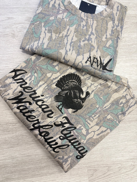 AFW TURKEY GREENLEAF MOSSY OAK TSHIRT