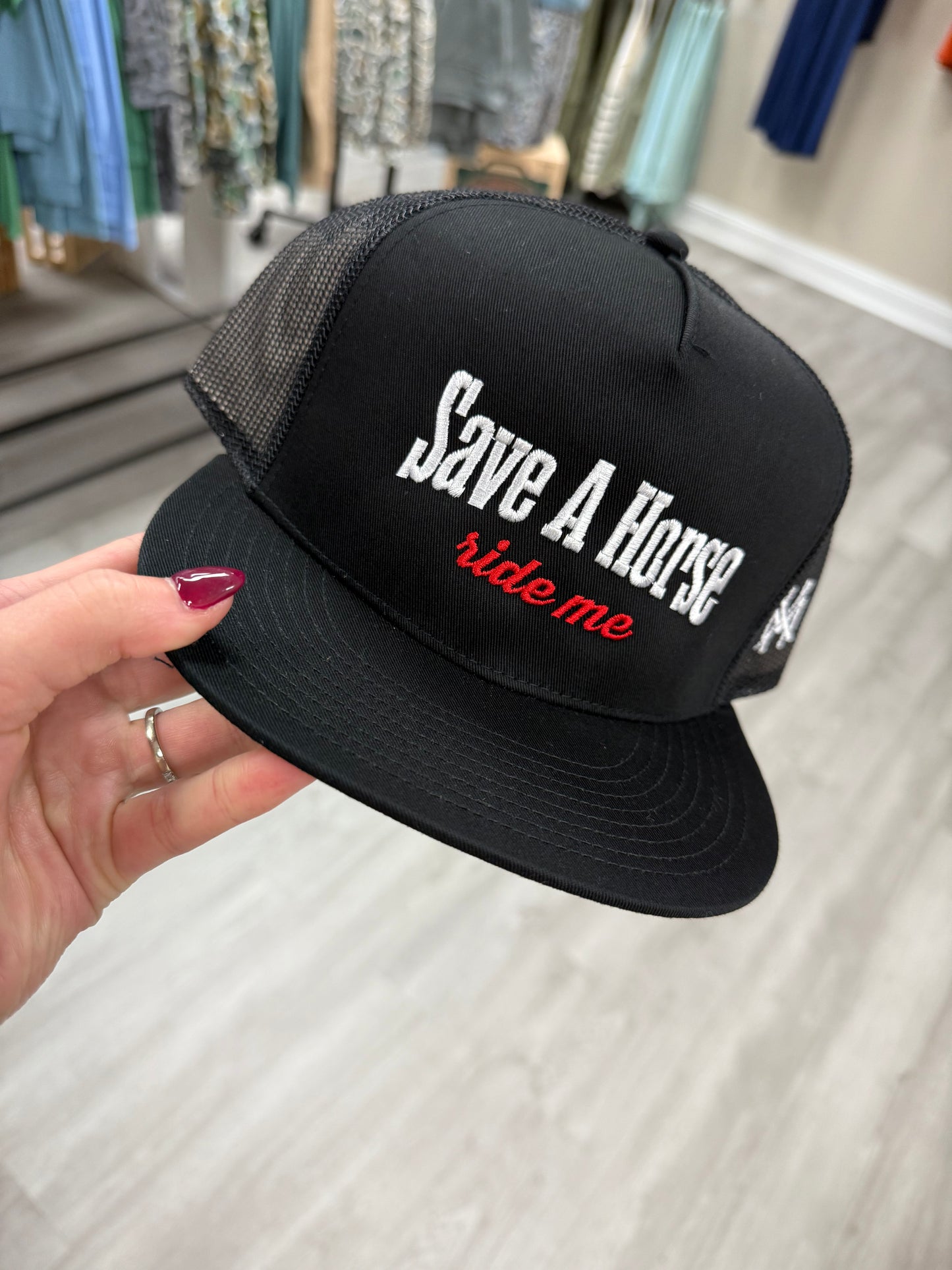 SAVE A HORSE RIDE ME MHC HAT
