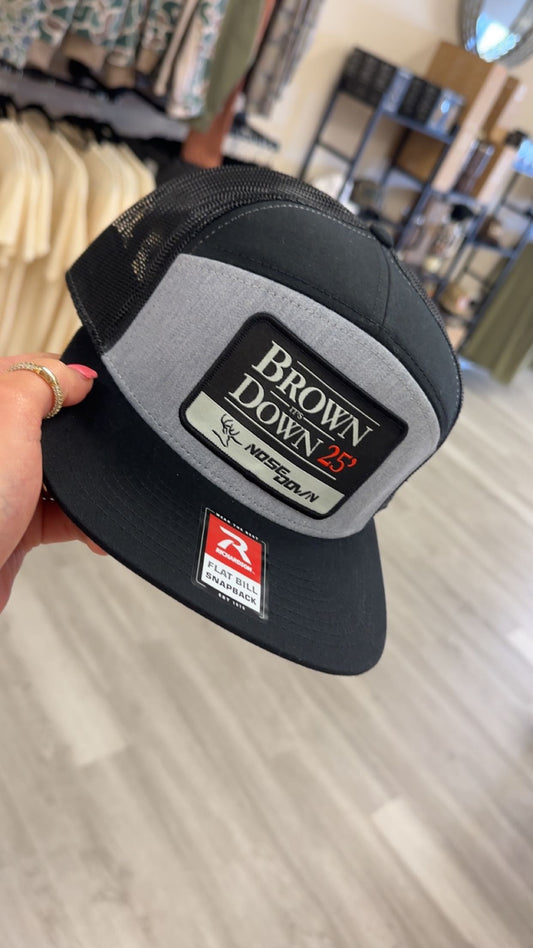 BROWN DOWN 7 PANEL