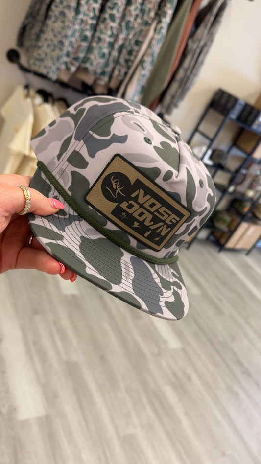 NDS RED MAN MARSH ROPE HAT