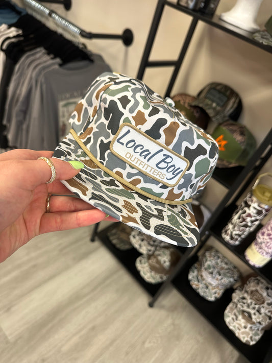 LOCAL BOY INSIGNIA ROPE/BLUFF HAT
