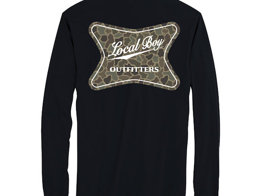 HIGH BADGE BRUSH LS TEE