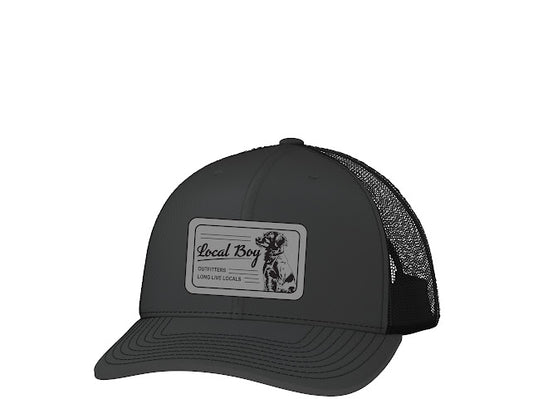 YOUTH SCRUFFY PATCH TRUCKER HAT