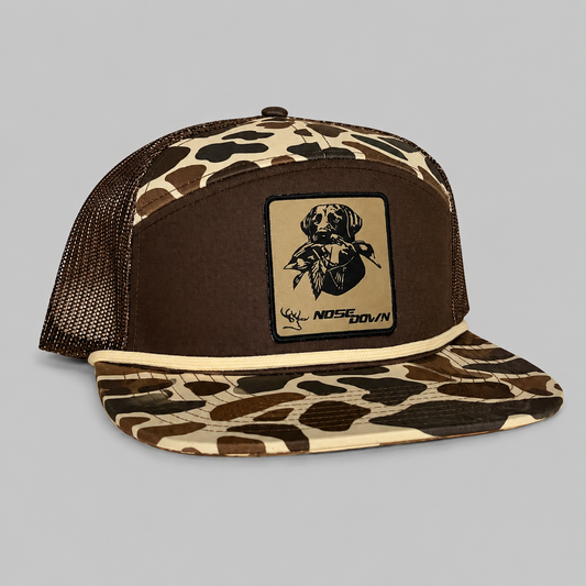 LAB DOG 7 PANEL CHESTNUT DUCK CAMO