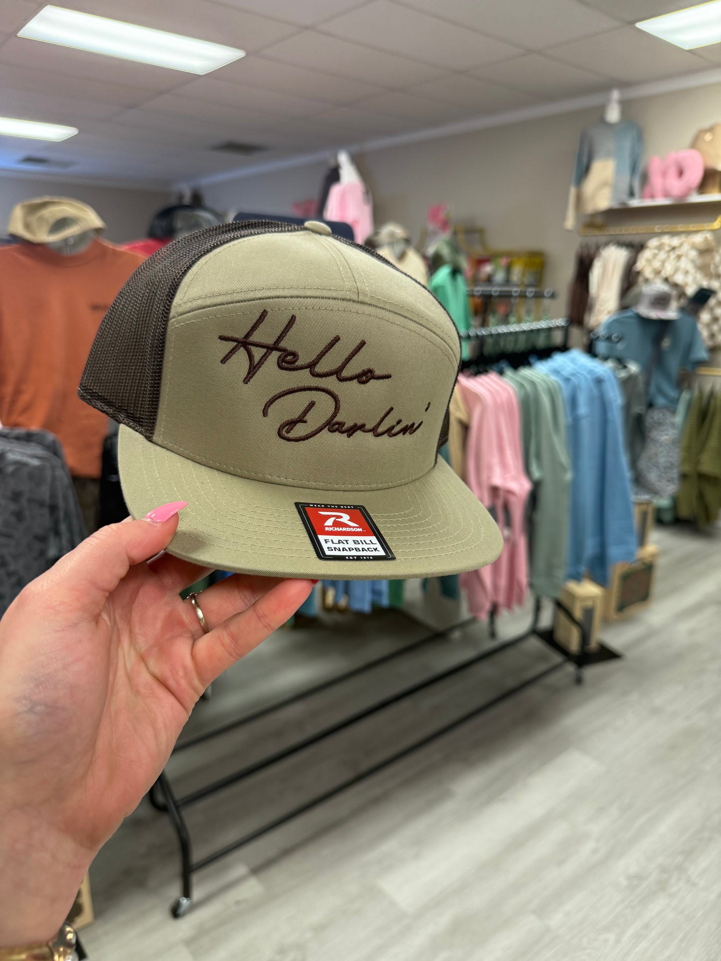 HELLO DARLIN KHAKI / COFFEE