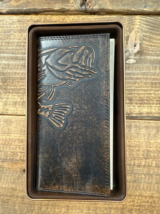 LEATHER FISH WALLET