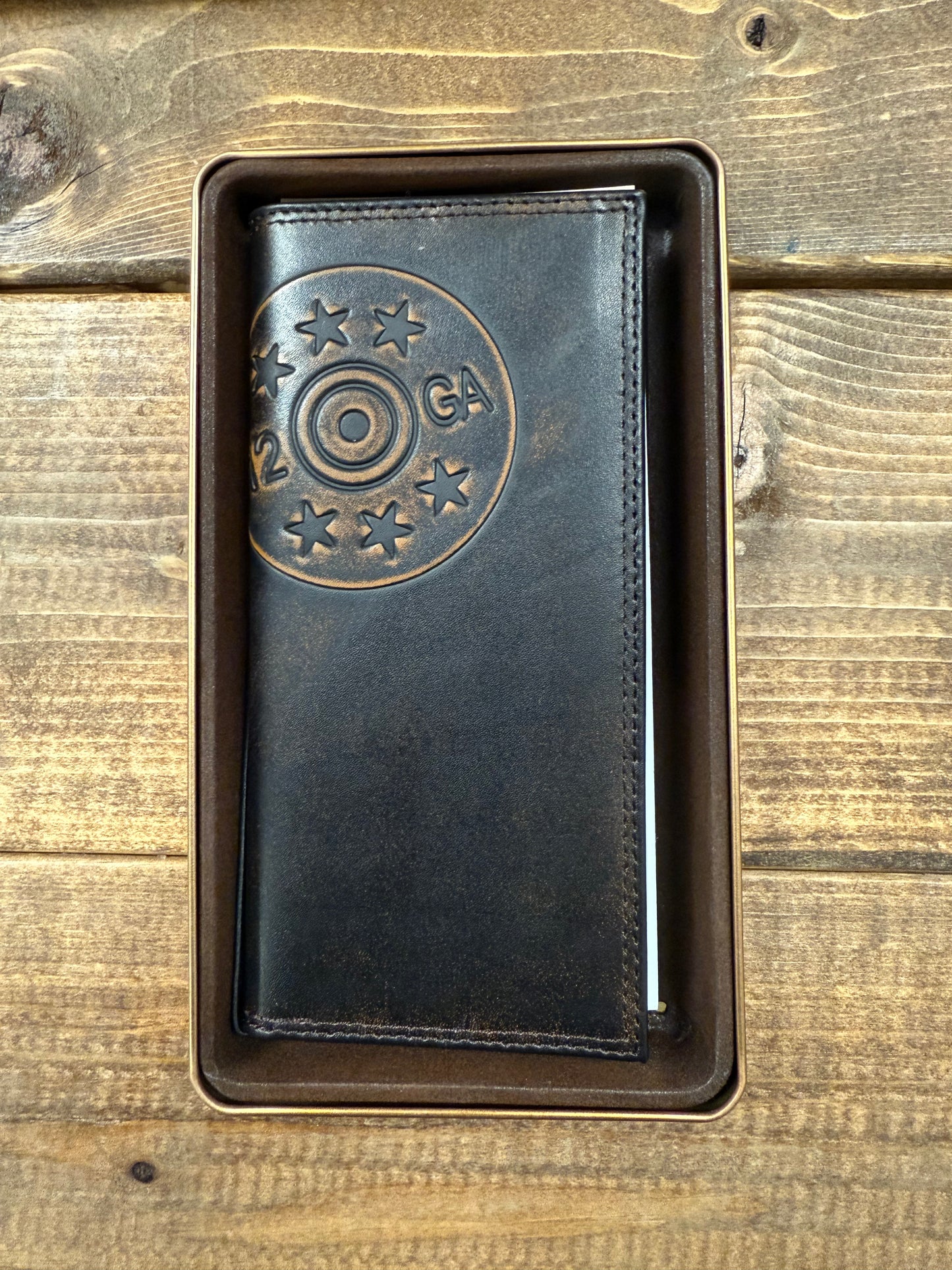 LEATHER BULLET WALLET