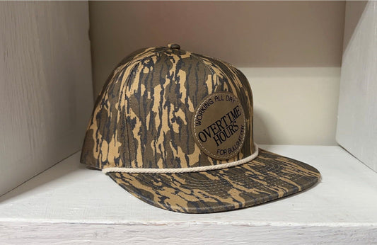 SBTC BOTTOMLAND CAMO OVERTIME HOURS HAT