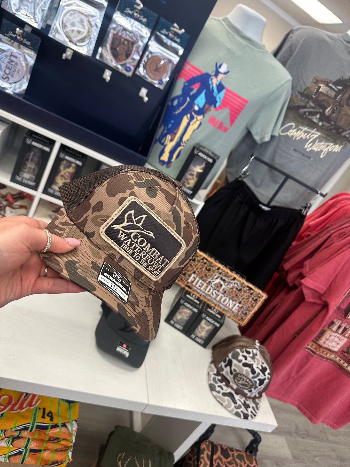 112 BARK CAMO HAT