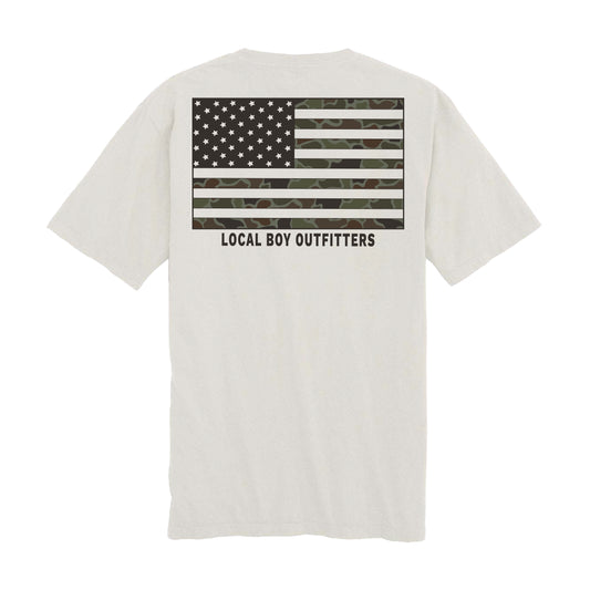 LOCAL BOY OD FLAG SS/ SILVER
