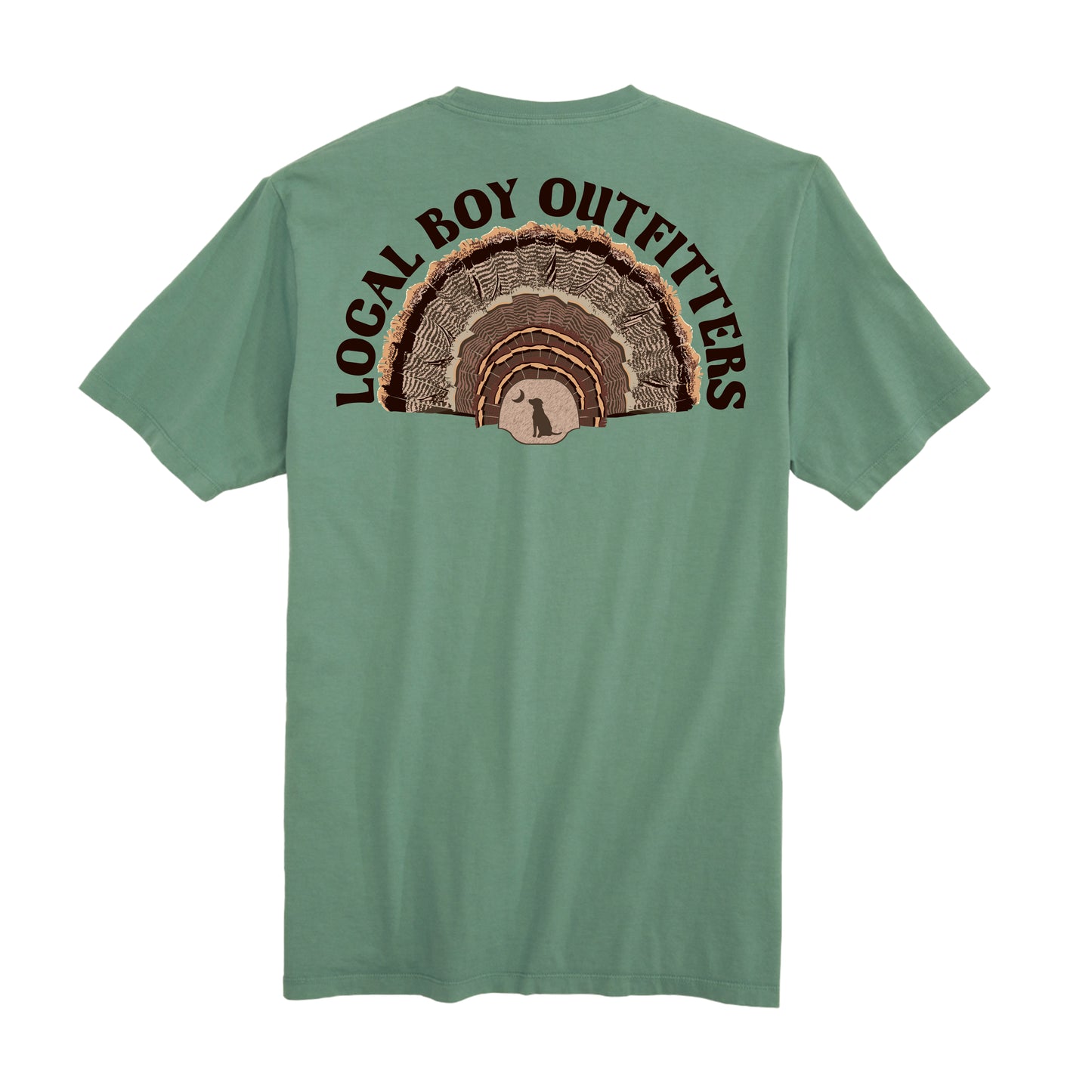 LOCAL BOY TURKEY MOUNT TSHIRT/LIGHT GREEN