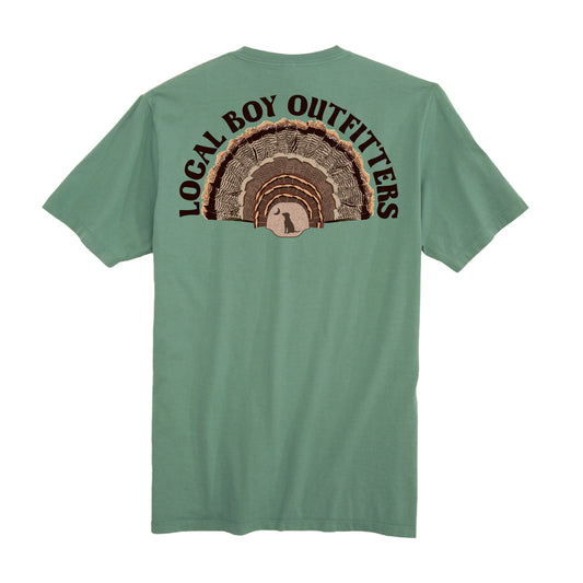 LOCAL BOY TURKEY MOUNT TSHIRT/LIGHT GREEN
